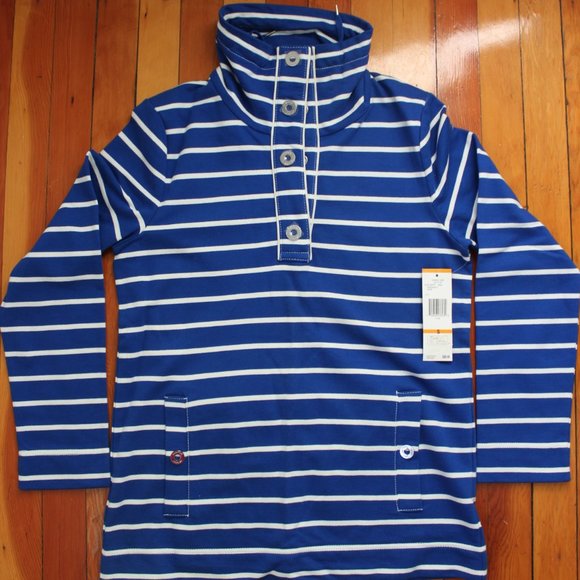 Jones New York Striped Sweatshirt - Picture 2 of 8
